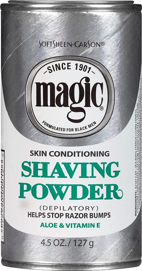 Soft Sheen Magic Shaving Powder: The Must-Have Grooming Product for Men